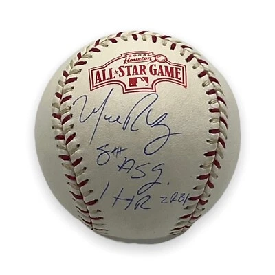 Manny Ramirez Signed Autographed ASG Baseball w/ Inscriptions JSA - Image 1 of 3