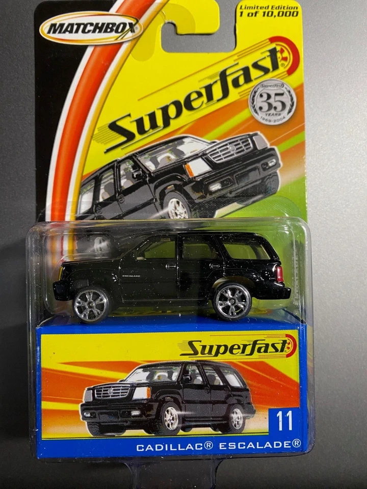 2004 Matchbox Cadillac Escalade Superfast Limited Edition 1 of 10,000 - Image 1 of 1