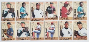 1998 TOPPS TEAM BEST 12 CARD ROOKIE RC AUTO LOT MLB BASEBALL SP ALL HARD SIGNED - Picture 1 of 1