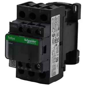 LC1D32G7 Schneider Electric 32A 600V 3P IEC Contactor Telsys -SA - Picture 1 of 2