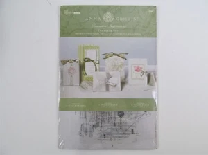 Anna Griffin Decorative Impressions Template Set 48099 (6 Mylar Sheets) Vintage - Picture 1 of 7