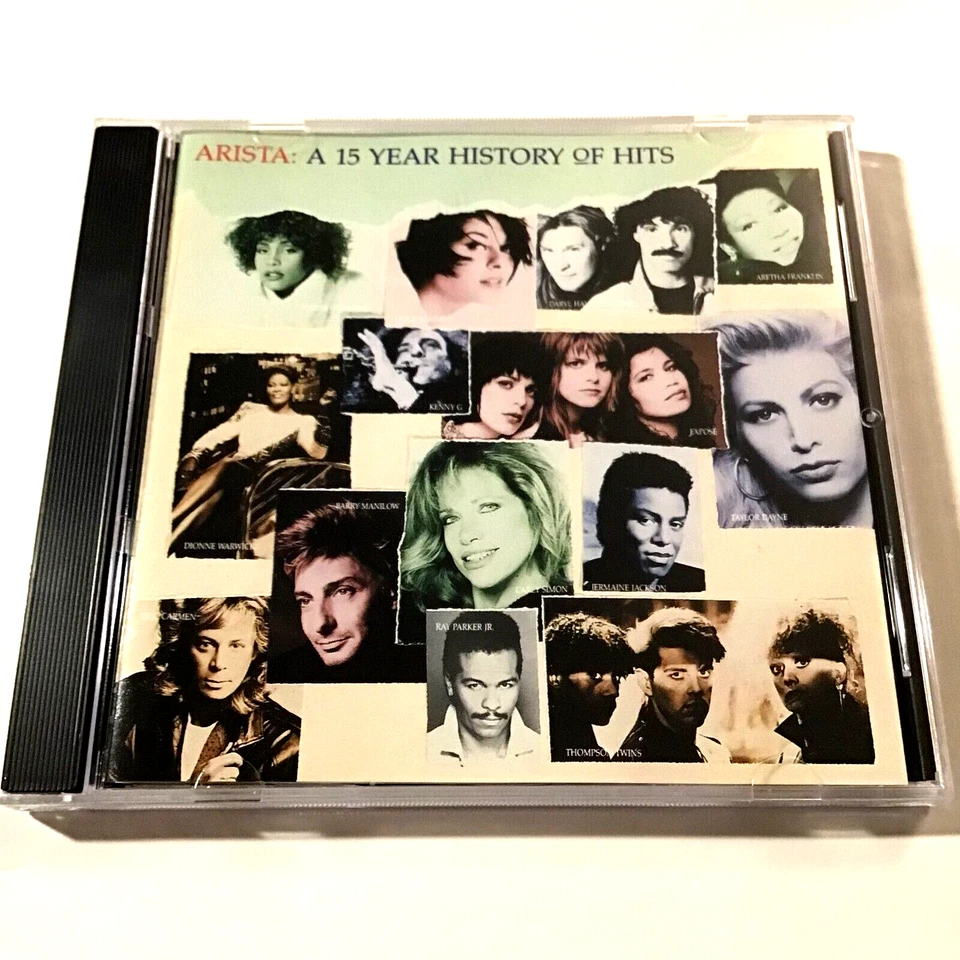 Various Arista A 15 Year History Of Hits (CD, 1991) Whitney Houston Expose Foto 1 de 4