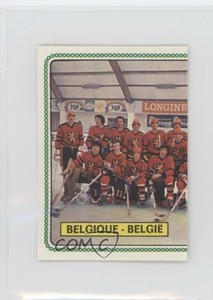 1979 Panini Hockey '79 Stickers Team Belgium #337