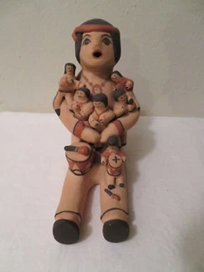 Vintage Native American Jemez Storyteller Pottery PMC - Picture 1 of 11
