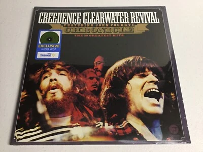 Creedence Clearwater Revival Greatest Hits Walmart Exclusive Green Vinyl 33 CCR - Image 1 of 2