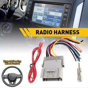 Für Chevy Installieren Car Stereo Radio Kabelbaumsteck Adapter Kabelbaum 16pin - Picture 1 of 18
