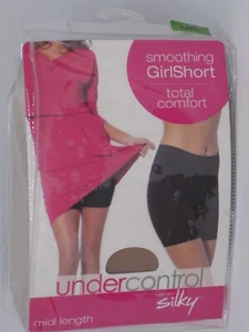 Silky UnderControl Smoothing "GirlShort" Total Comfort S/M - Cafe - NEW 42100A - Picture 1 of 8