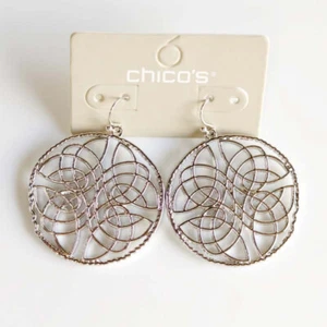 Nuevos Pendientes Colgantes Florales Chicos 49mm Regalo Moda Mujeres Fiesta Vacaciones Joyería - Imagen 1 de 3
