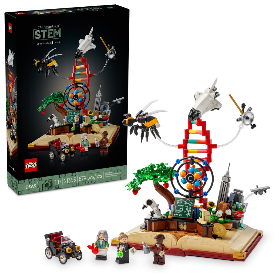 LEGO Ideas: The Evolution of Stem (21355)