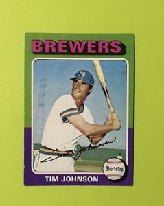 1975 Topps TIM JOHNSON #556