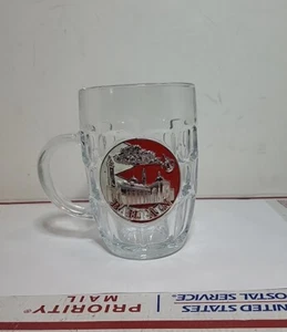 Bahrain Beer Glass  Mug Nice Pc. Heavy Glass W/Emblem Refer To Pictures Descript - Picture 1 of 8