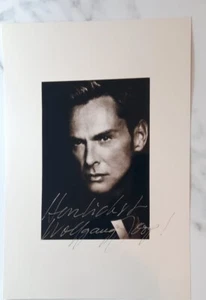 Original Handsigniertes Autogramm – Wolfgang Joop, Designer, auf Glanzpapier, XL - Bild 1 von 8