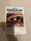 Starmaster **OFFICIAL MANUAL ONLY** Atari 2600