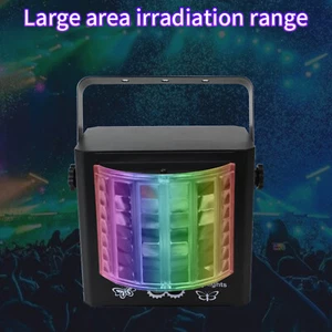2in1 LED Laser Disco DJ Party Xmas DMX Stage Lighting Bar KTV Show Effect Lighfc - Picture 1 of 14