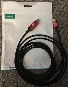 8K Mini HDMI to HDMI Cable 6FT , 48Gbps Ultra High Speed 8K@60Hz 4K - Picture 1 of 3