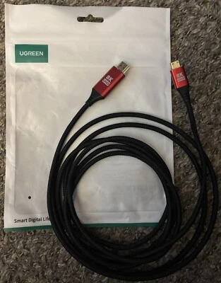 Cable 8K Mini HDMI a HDMI 6 PIES, 48Gbps Ultra Alta Velocidad 8K@60Hz 4K Foto 1 de 3