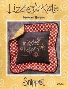 Miracles Happen by Lizzie Kate cross stitch pattern - Picture 1 of 1