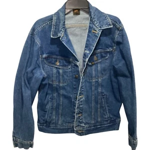 Vintage Lee Denim Blue Jean Jacket Size 38 Long RN#34783 Very Nice Pre-Owned - Picture 1 of 10