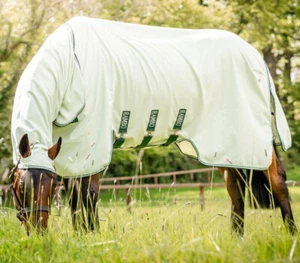 Horseware Rambo Kapuzenpullover Fliegenteppich schützt vor sommerlichen Hautreizungen UV & Käfer - Bild 1 von 15