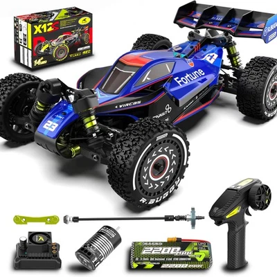 Coches de radiocontrol Brushelss 1/12, 50 MPH, Buggy RC, camión de control remoto, 4x4 Monster C... Foto 1 de 4