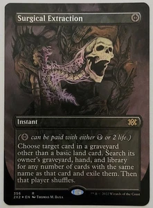 MTG - Surgical Extraction *Borderless Foil* 2X2 Double Masters 2022 | NM - Picture 1 of 1