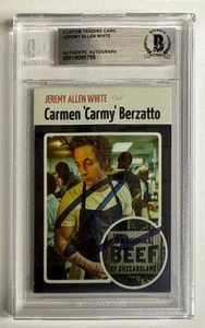 Tarjeta firmada por Jeremy Allen White The Bear #22 BAS 00018095755 - Imagen 1 de 2