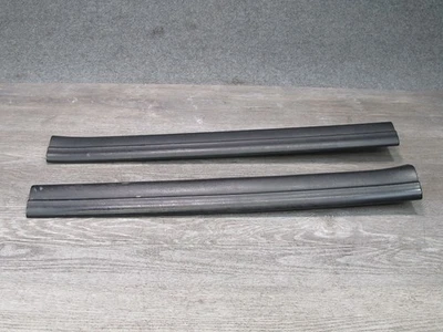 03-08 BMW E85 Z4 SET OF 2 LEFT & RIGHT DOOR SCUFF SILL PLATE TRIM COVER OEM - Image 1 of 4