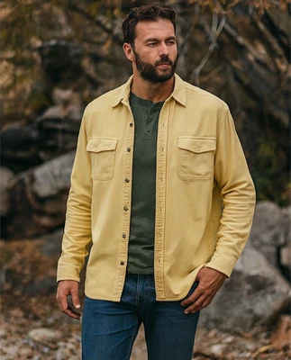 Duluth Trading Chamois Shirt Mens Sz M Burlyweight Flannel Shacket Workwear - Image 1 of 4