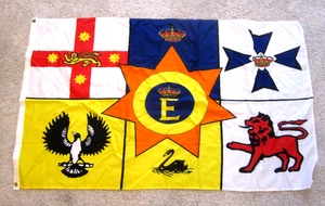 BANDERA REINO DE AUSTRALIA 3'x5' - BANDERA REAL AUSTRALIANA 90x150 cm - Imagen 1 de 3