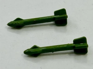 GI Joe 1985 Silver Mirage Small Missile Bombs X2 Original - Bild 1 von 1