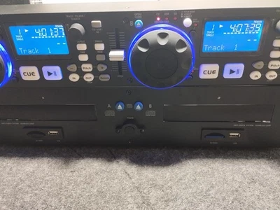 IMG Stageline- Monacor Doppel cd Player MONACOR CD-230. USB/SD Wie Neu. - Bild 1 von 4