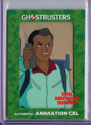 2016 Cryptozoic Real Ghostbusters Animation Cel Card Winston Zeddemore 039 - Image 1 of 2