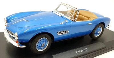 Norev escala 1/18 diecast 183234 - BMW 507 1956 - azul metálico Foto 1 de 4