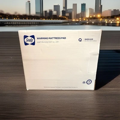 Almohadilla de colchón térmica Sealy tamaño queen 60x80 pulgadas. Microfibra repelente al agua Foto 1 de 4
