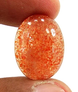 13.35 Ct Natural Sunstone Loose Gemstone Stone Cabochon Wire Wrap Stone - 2096 - Picture 1 of 2