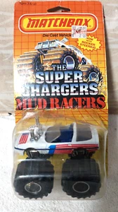 1986 MATCHBOX SUPER CHARGERS Mud Racers Mud Ruler SC11 New Monster Wheels - Picture 1 of 4