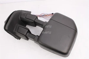 FOR FORD F150 2015-2020 LEFT DRIVER TOWING MIRROR BLIND SPOT BLACK NO SIGNAL - Picture 1 of 2