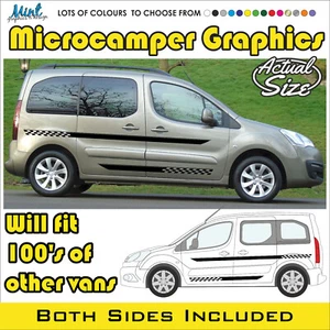 PEUGEOT PARTNER MICROCAMPER Autocaravana Cámper Calcomanías Pegatinas Vinilo Gráficos 032 - Imagen 1 de 4