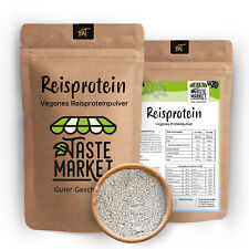 2x500 g Reisprotein Pulver | 86% Protein | vegan | Pflanzliches Eiweißpulver