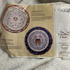 Vintage Creative Circle "Circle of Love" Heart Embroidery Stitchery Kit 0832