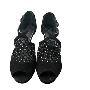 Alfani Heels Shoes Caelin Peep-toe Pumps Shoes 10M - Picture 1 of 10