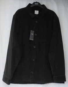 MEN'S MARKS AND SPENCER FOREST GREEN COTTON CORD OVERSHIRT JACKET SIZE 2XL - Picture 1 of 8