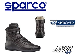 STIVALETTI SPARCO TOP SH-5 PELLE OMOLOGATI FIA 8856-2000 - RACING SHOES VINTAGE - Imagen 1 de 1