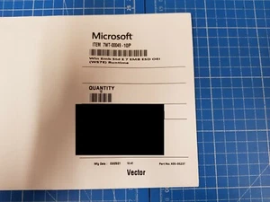 10 Stück(52€/st) 7WT-00049-10P - Microsoft WIN EMB STD E 7 EMB ESD OEI(WS7E) RUN - Zdjęcie 1 z 2