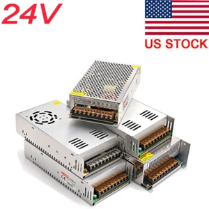 24V Switching Transformer Power Supply AC DC Power Adapter 5A 15A 20A 30A Light - Picture 1 of 23