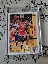 1991-92 Upper Deck Michael Jordan Basketball Card Chicago Bulls #44