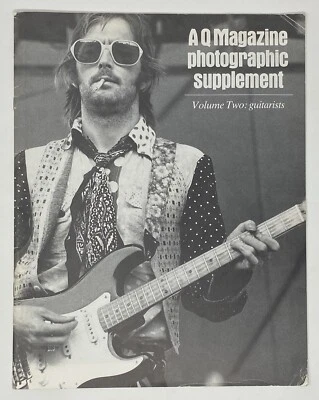 Vintage Q Music Magazine Photographic Supplement Volume Two: Guitarists Hendrix Foto 1 de 4