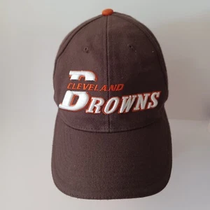 Vintage Cleveland Browns Mütze NFL Puma Authentic Pro Line orange braun Klettverschluss  - Bild 1 von 8