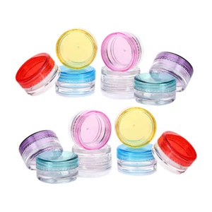 Plastic Cosmetic Pot Empty Makeup Containers Refillable Sample Containers - Picture 1 of 12