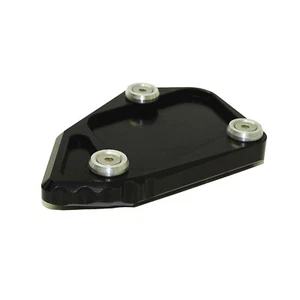 Kickstand Side Stand Enlarger Plate Black Fit BMW R1200GS 08-12 R1200GSA 08-13 - Picture 1 of 6